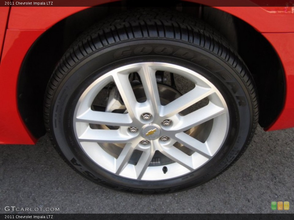 2011 Chevrolet Impala LTZ Wheel and Tire Photo #66291207