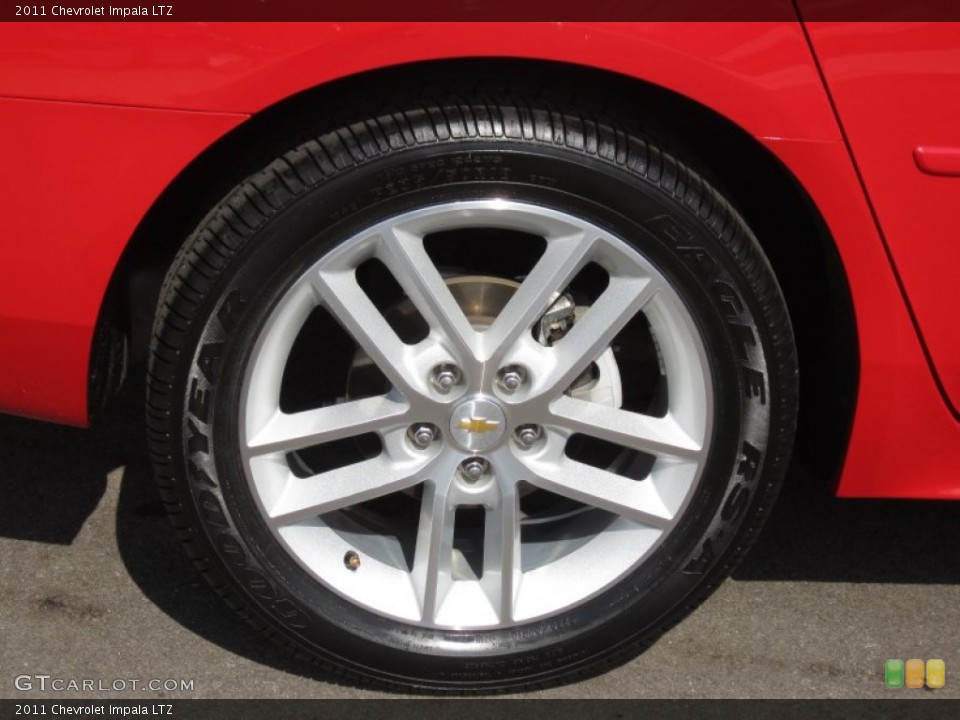 2011 Chevrolet Impala LTZ Wheel and Tire Photo #66291216