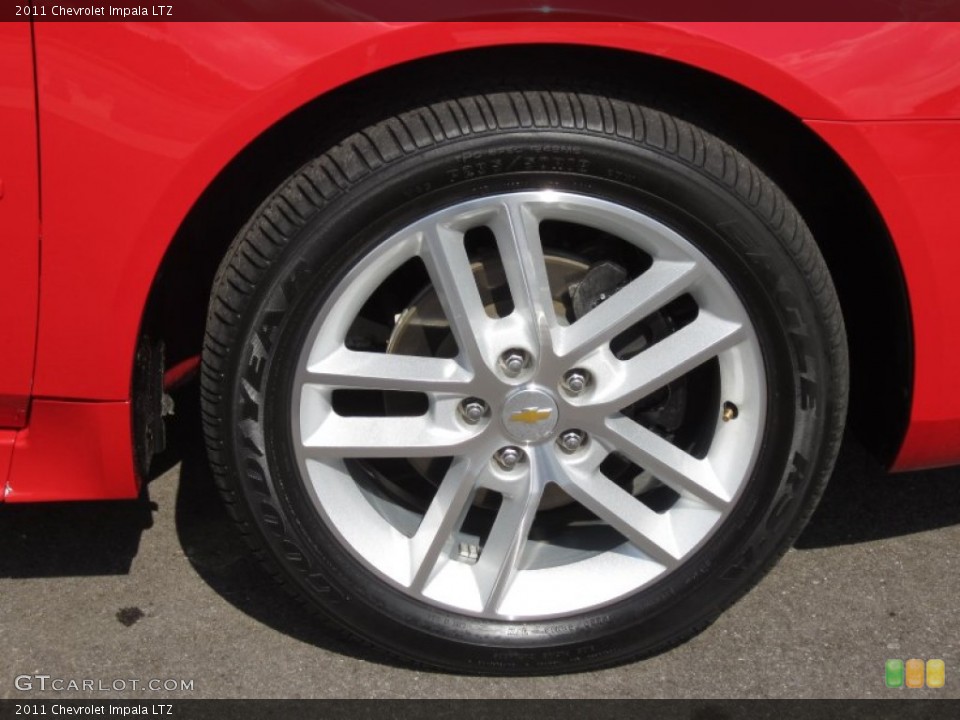 2011 Chevrolet Impala LTZ Wheel and Tire Photo #66291225