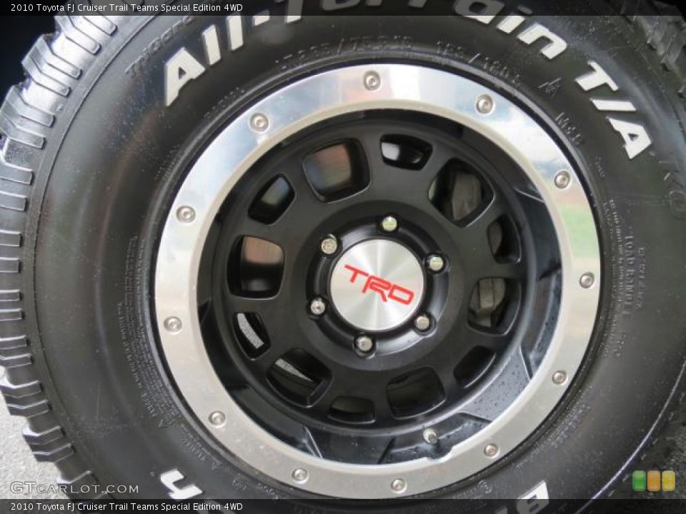 2010 Toyota FJ Cruiser Trail Teams Special Edition 4WD Wheel and Tire Photo #66292035