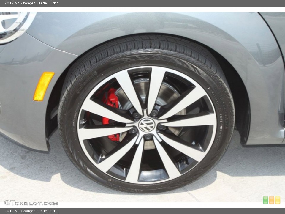 2012 Volkswagen Beetle Turbo Wheel and Tire Photo #66297104