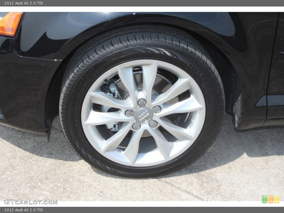 2012 Audi A3 2.0 TDI Wheel and Tire Photo #66301871