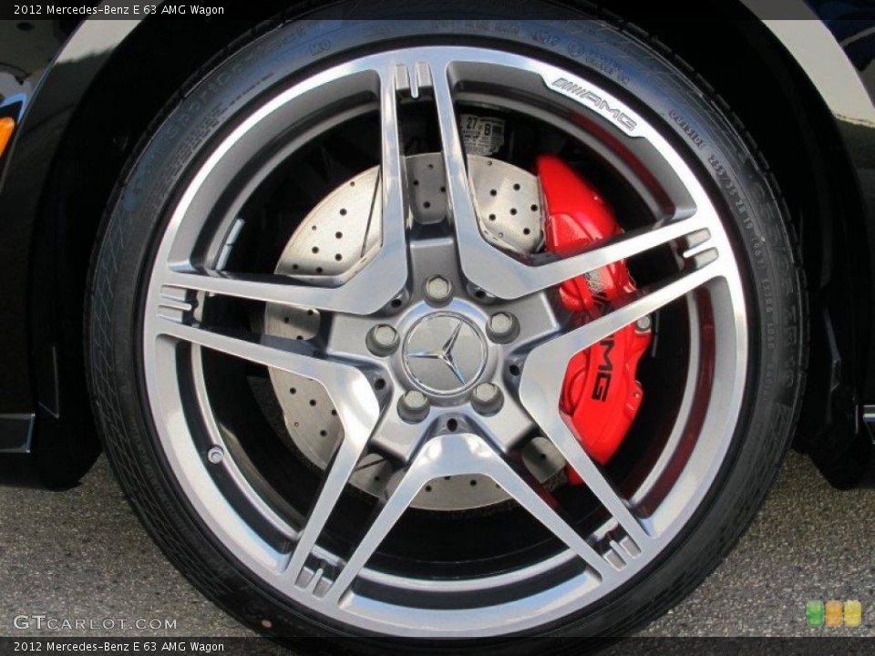 2012 Mercedes-Benz E 63 AMG Wagon Wheel and Tire Photo #66304031