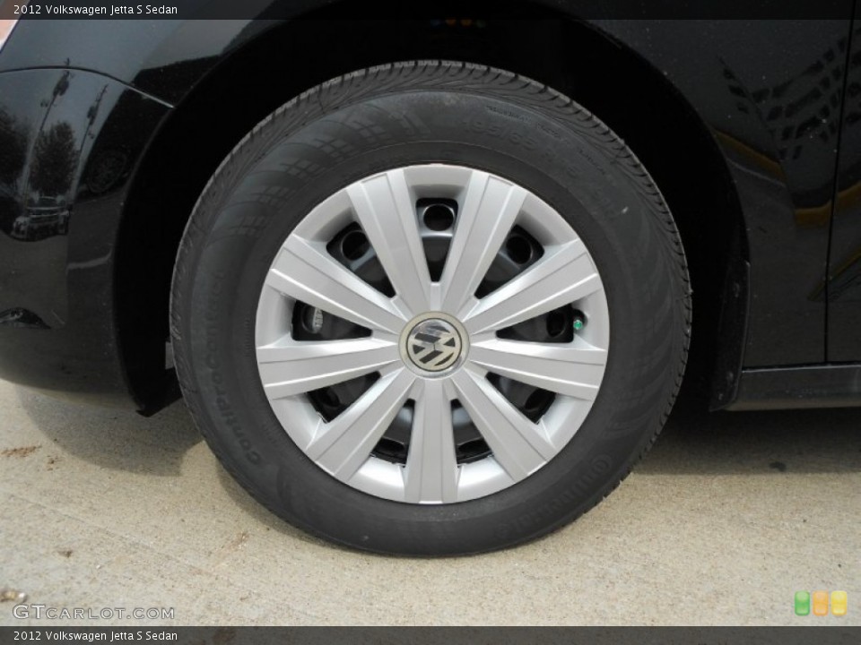 2012 Volkswagen Jetta S Sedan Wheel and Tire Photo #66313364