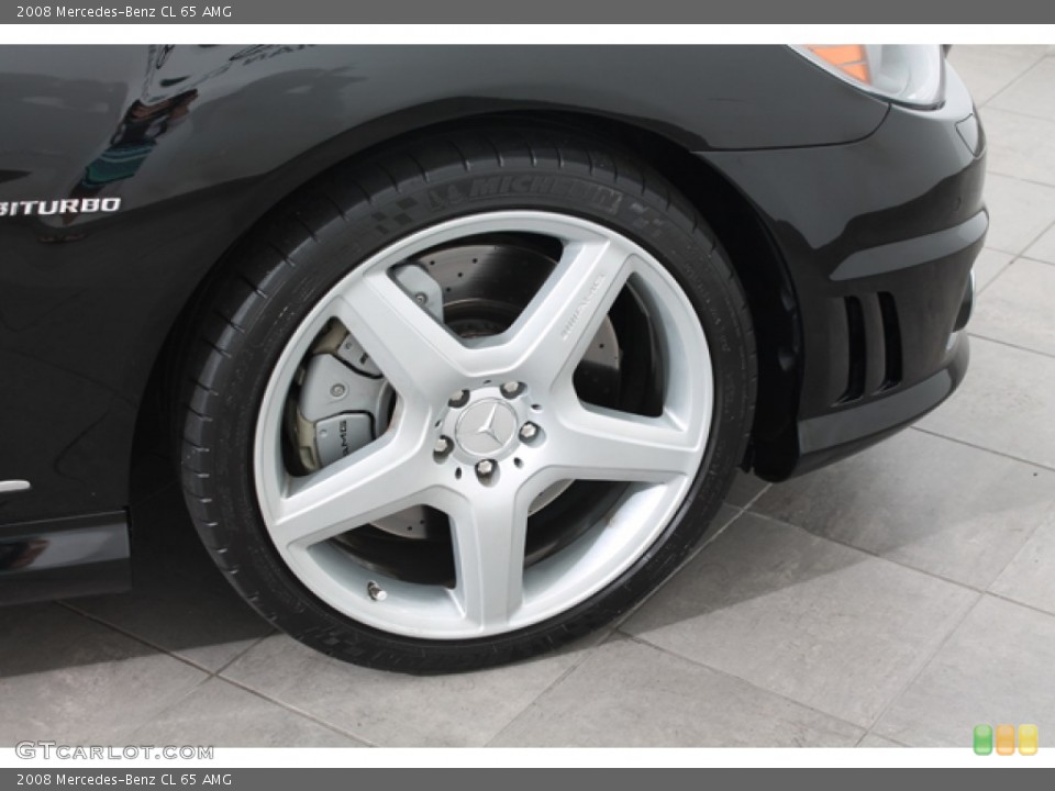 2008 Mercedes-Benz CL 65 AMG Wheel and Tire Photo #66314829