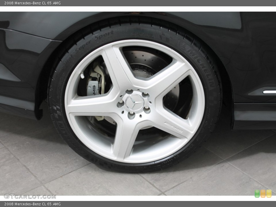 2008 Mercedes-Benz CL 65 AMG Wheel and Tire Photo #66314835