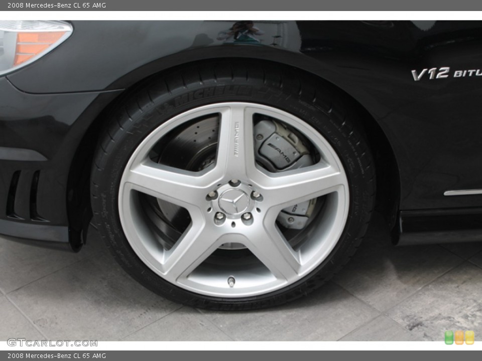 2008 Mercedes-Benz CL 65 AMG Wheel and Tire Photo #66314844