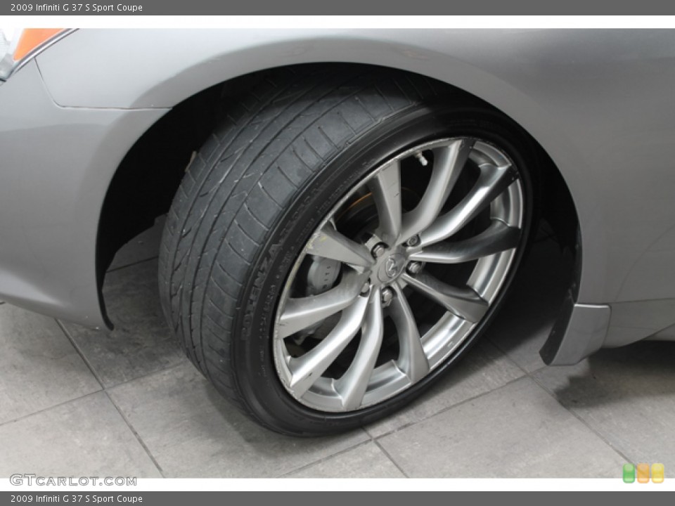 2009 Infiniti G 37 S Sport Coupe Wheel and Tire Photo #66318081