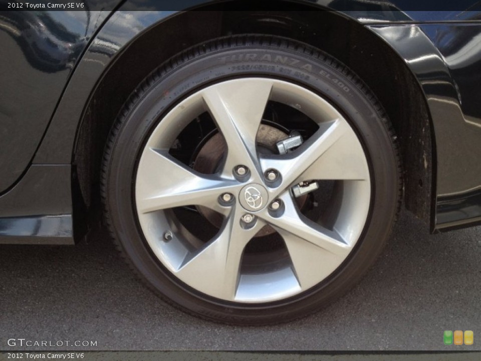 2012 Toyota Camry SE V6 Wheel and Tire Photo #66320964