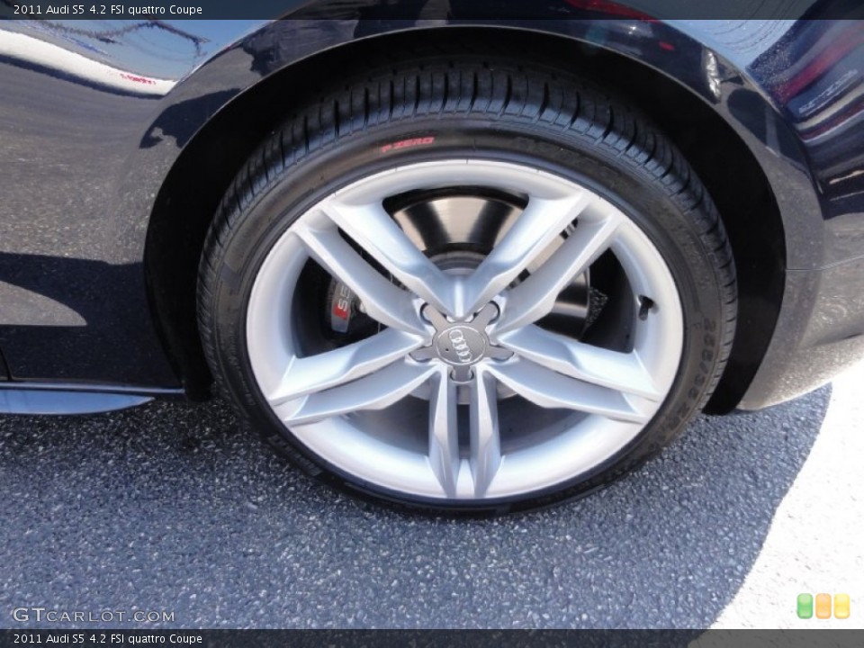 2011 Audi S5 4.2 FSI quattro Coupe Wheel and Tire Photo #66321600