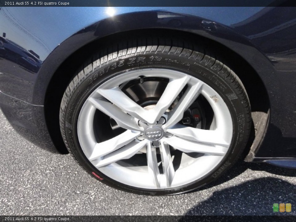 2011 Audi S5 4.2 FSI quattro Coupe Wheel and Tire Photo #66321627