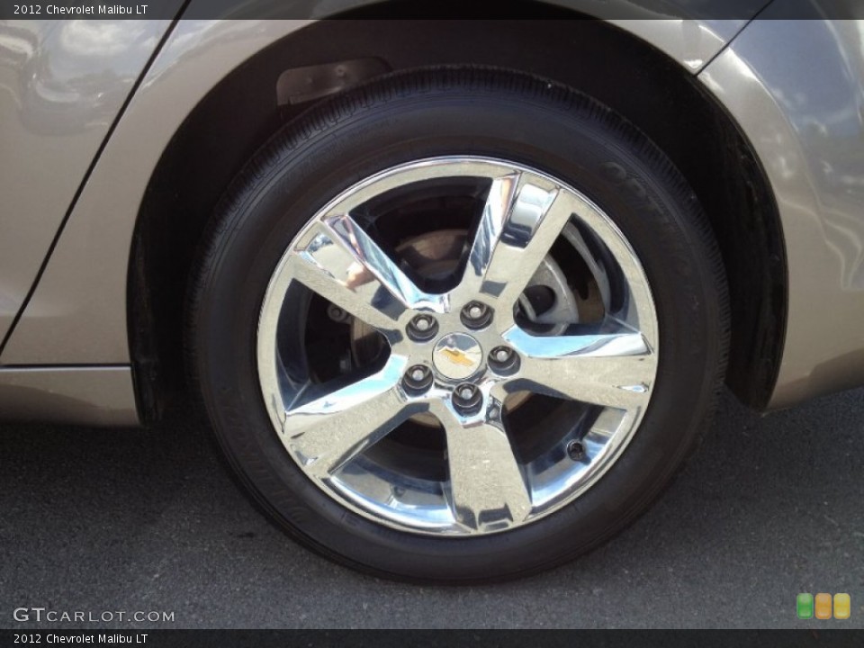 2012 Chevrolet Malibu LT Wheel and Tire Photo #66321756