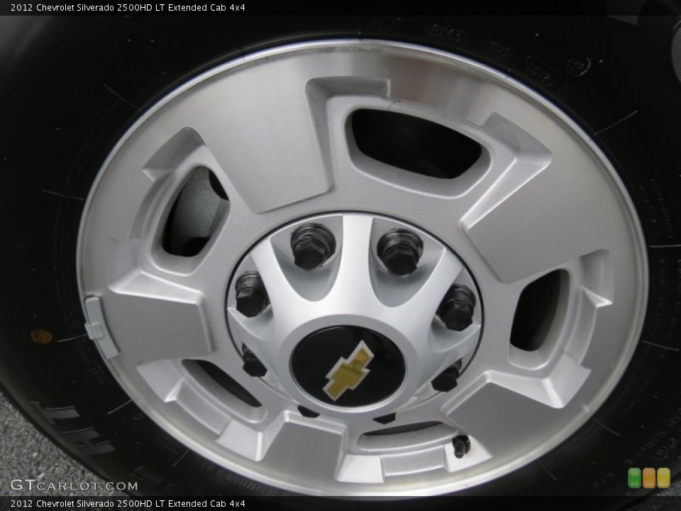 2012 Chevrolet Silverado 2500HD LT Extended Cab 4x4 Wheel and Tire Photo #66329067