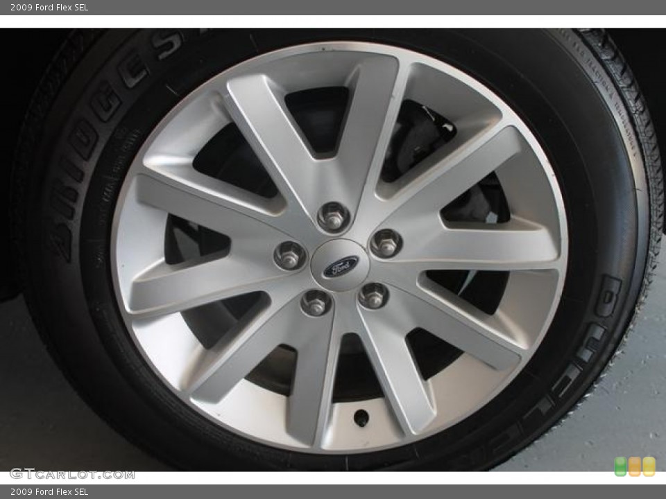 2009 Ford Flex SEL Wheel and Tire Photo #66330624