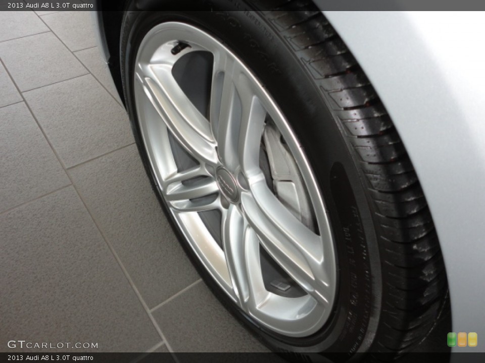 2013 Audi A8 L 3.0T quattro Wheel and Tire Photo #66332445