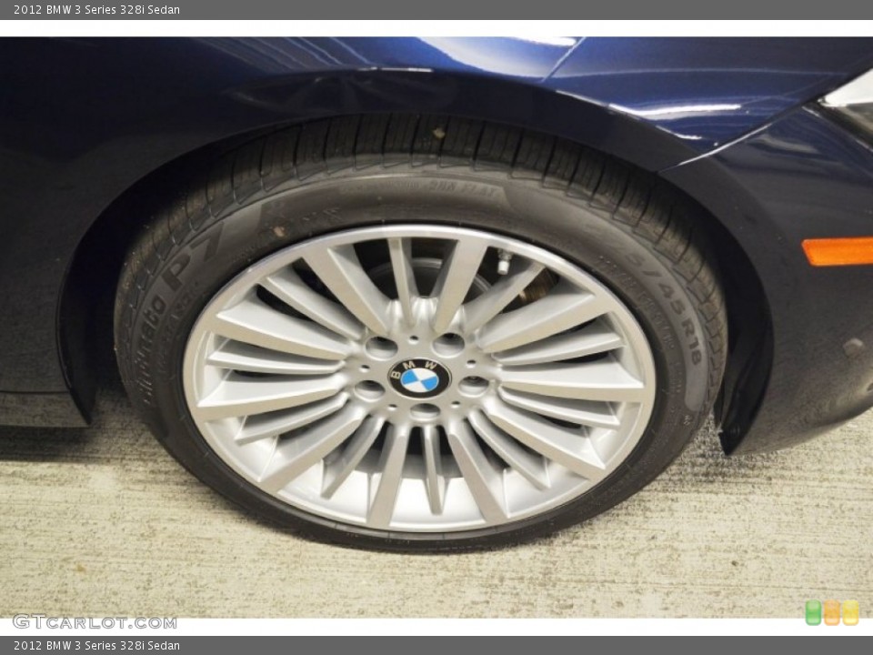 2012 BMW 3 Series 328i Sedan Wheel and Tire Photo #66333840