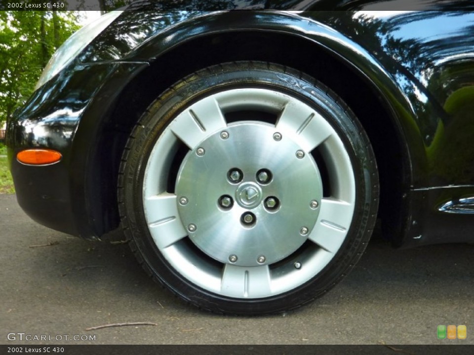 2002 Lexus SC 430 Wheel and Tire Photo #66336003