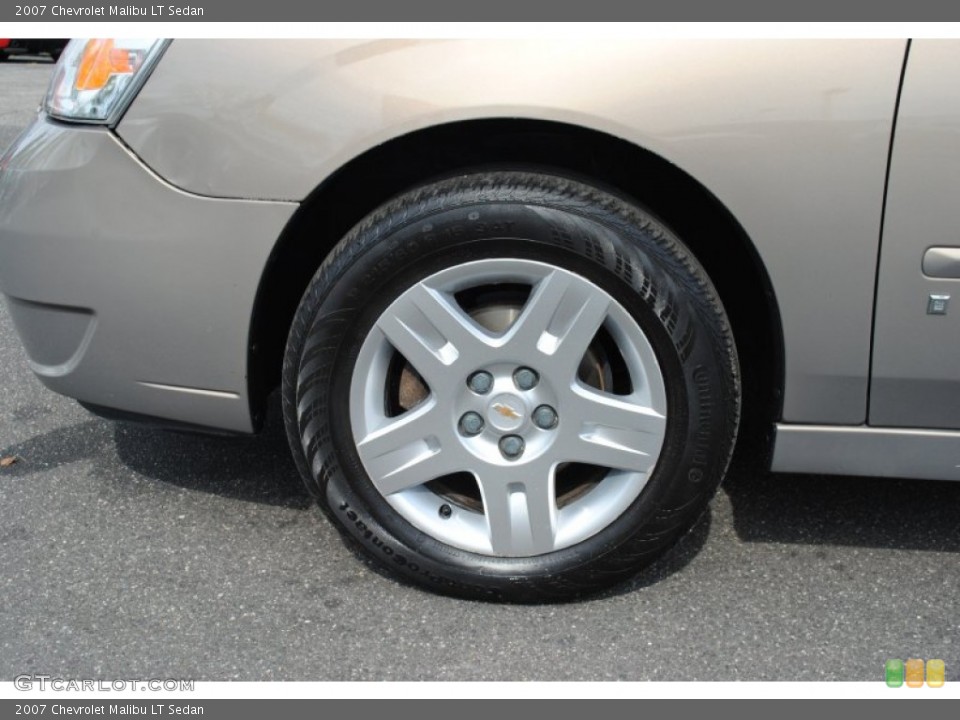 2007 Chevrolet Malibu LT Sedan Wheel and Tire Photo #66342128