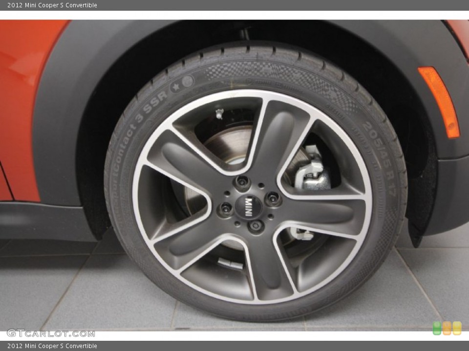 2012 Mini Cooper S Convertible Wheel and Tire Photo #66353630