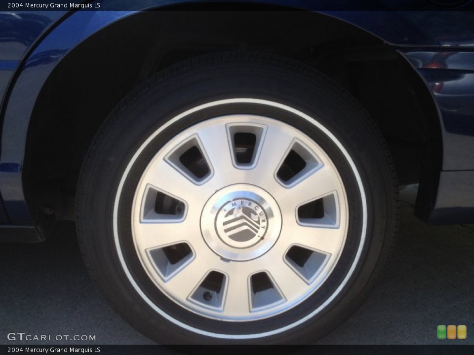 2004 Mercury Grand Marquis LS Wheel and Tire Photo #66357149