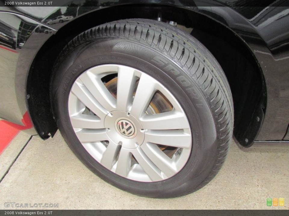 2008 Volkswagen Eos 2.0T Wheel and Tire Photo #66357998