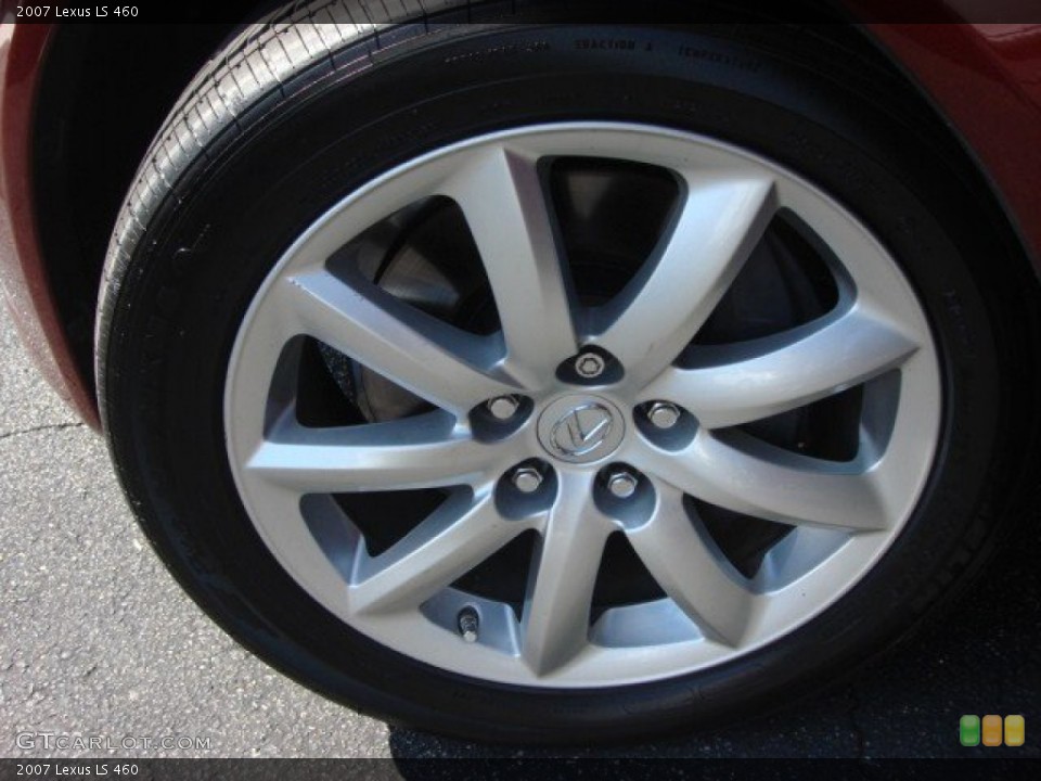 2007 Lexus LS 460 Wheel and Tire Photo #66358330