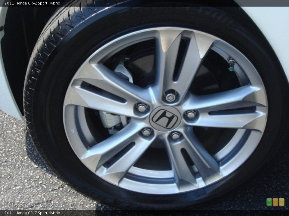 2011 Honda CR-Z Sport Hybrid Wheel and Tire Photo #66360500
