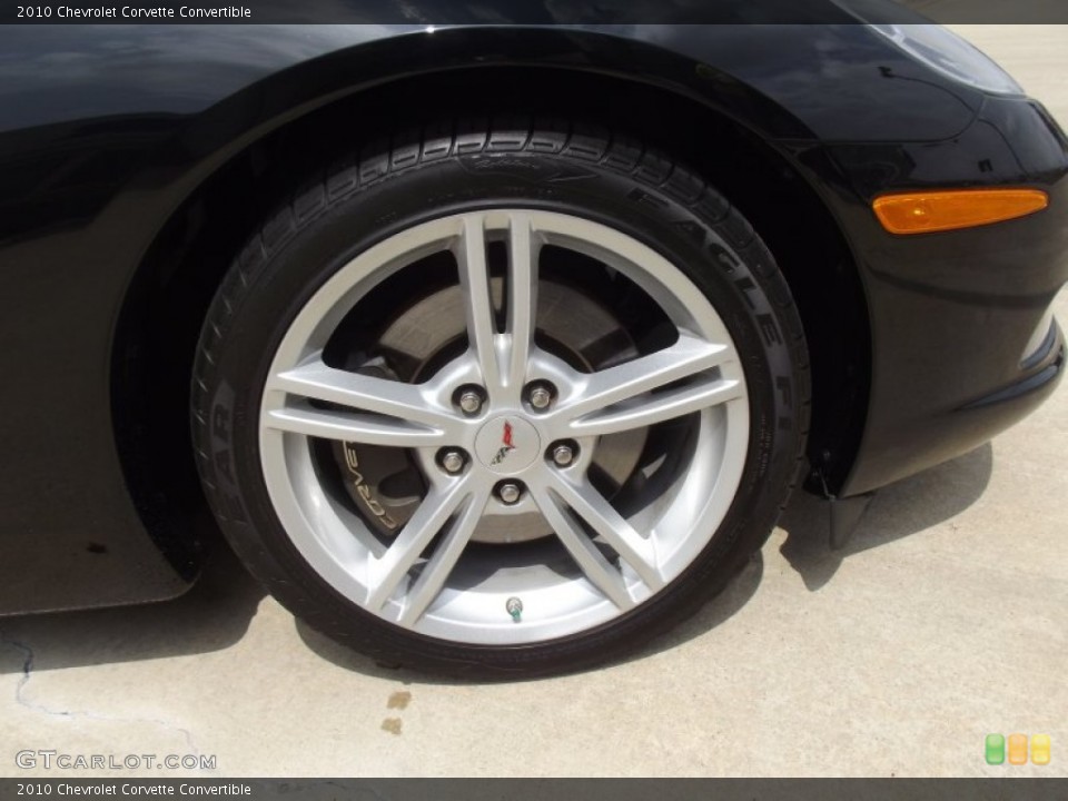 2010 Chevrolet Corvette Convertible Wheel and Tire Photo #66362162