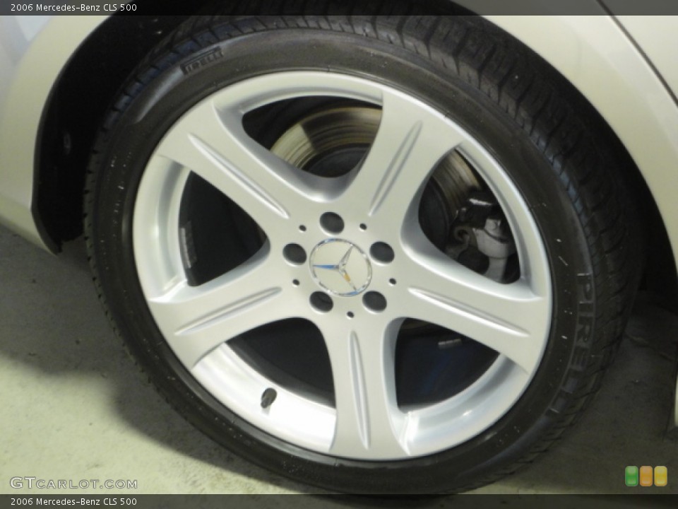 2006 Mercedes-Benz CLS 500 Wheel and Tire Photo #66365465