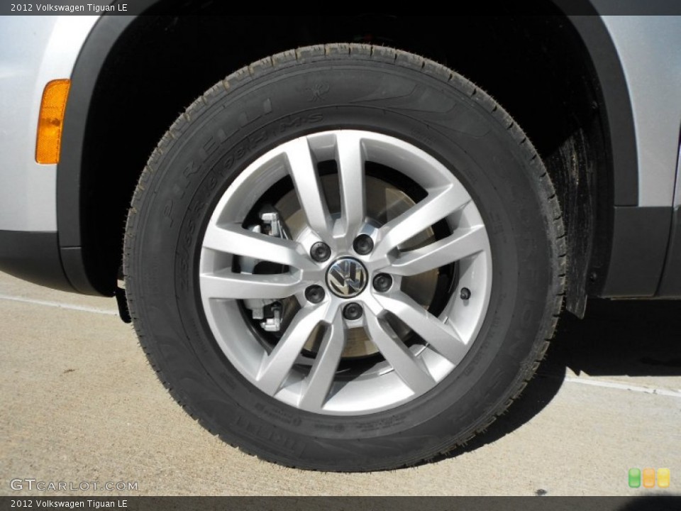 2012 Volkswagen Tiguan Wheels and Tires