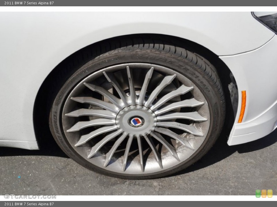 2011 BMW 7 Series Alpina B7 Wheel and Tire Photo #66371642