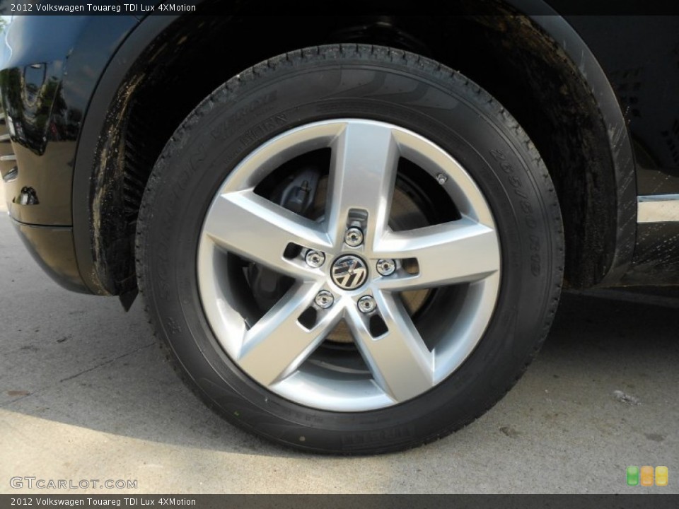 2012 Volkswagen Touareg TDI Lux 4XMotion Wheel and Tire Photo #66372341