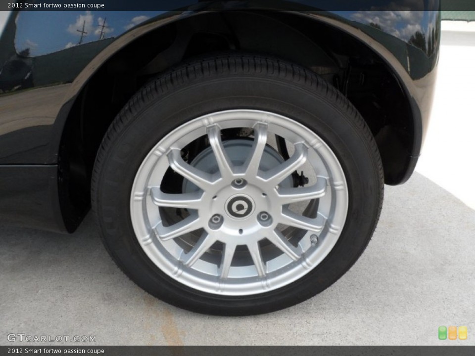 2012 Smart fortwo passion coupe Wheel and Tire Photo #66375203