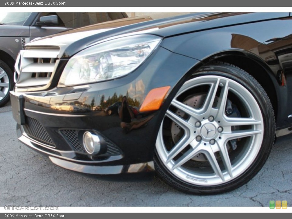 2009 Mercedes-Benz C 350 Sport Wheel and Tire Photo #66383969