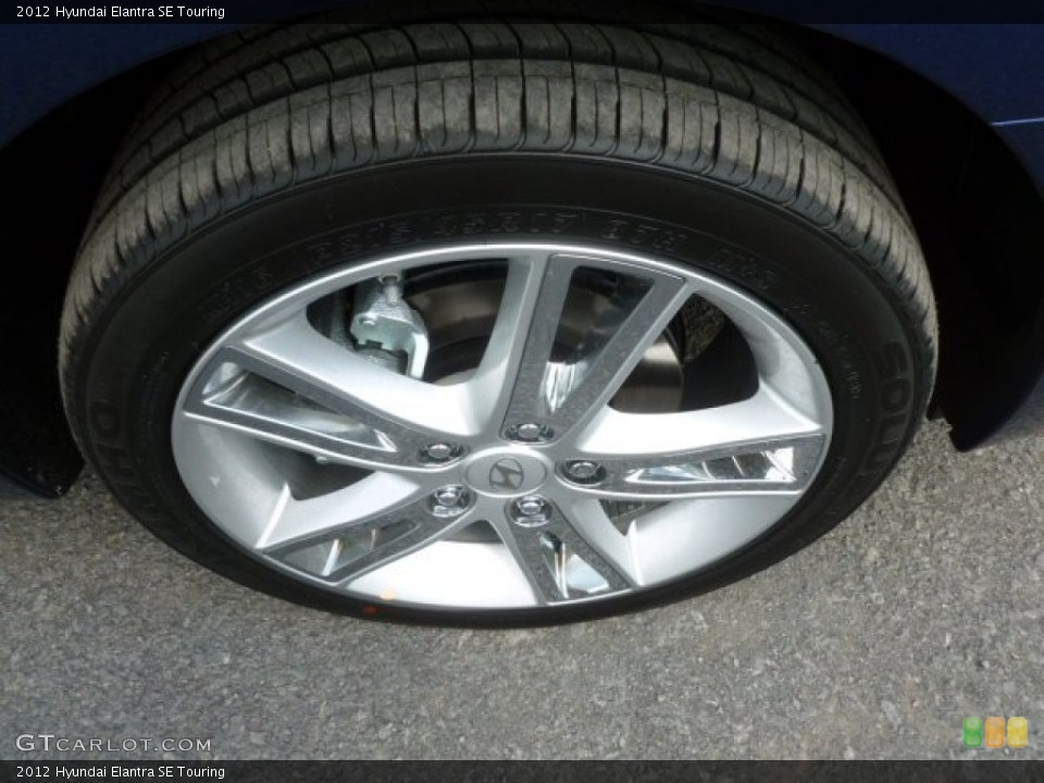 2012 Hyundai Elantra SE Touring Wheel and Tire Photo #66384020