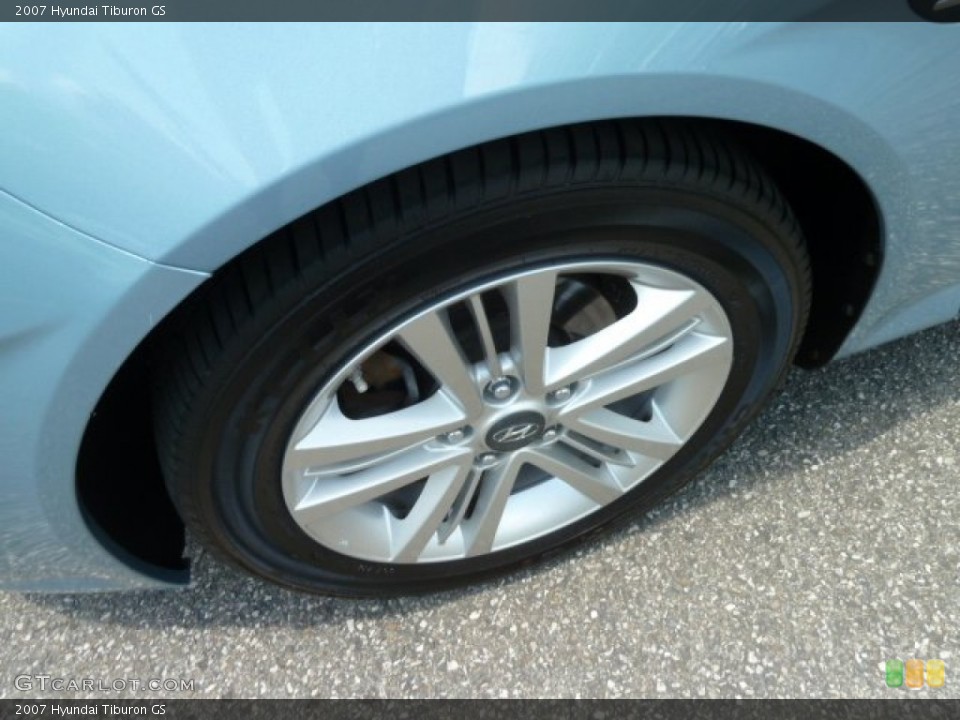 2007 Hyundai Tiburon GS Wheel and Tire Photo #66387032