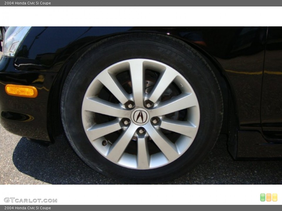 2004 Honda Civic Si Coupe Wheel and Tire Photo #66406575