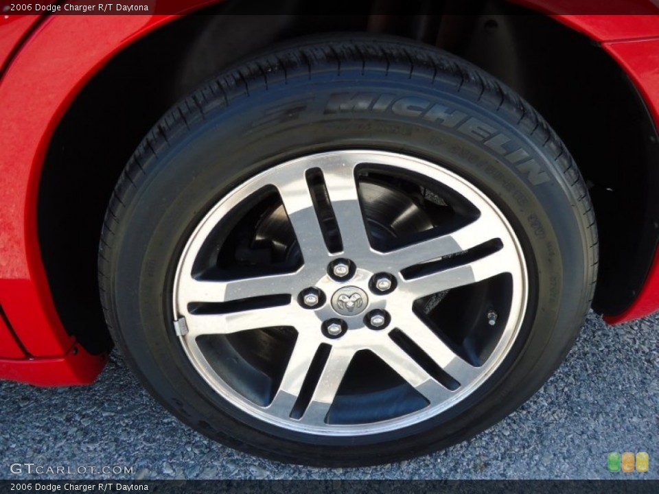2006 Dodge Charger R/T Daytona Wheel and Tire Photo #66412789