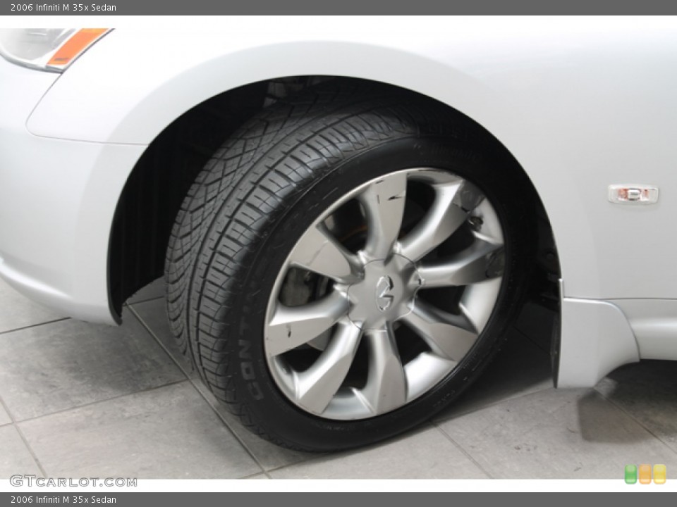 2006 Infiniti M 35x Sedan Wheel and Tire Photo #66416818