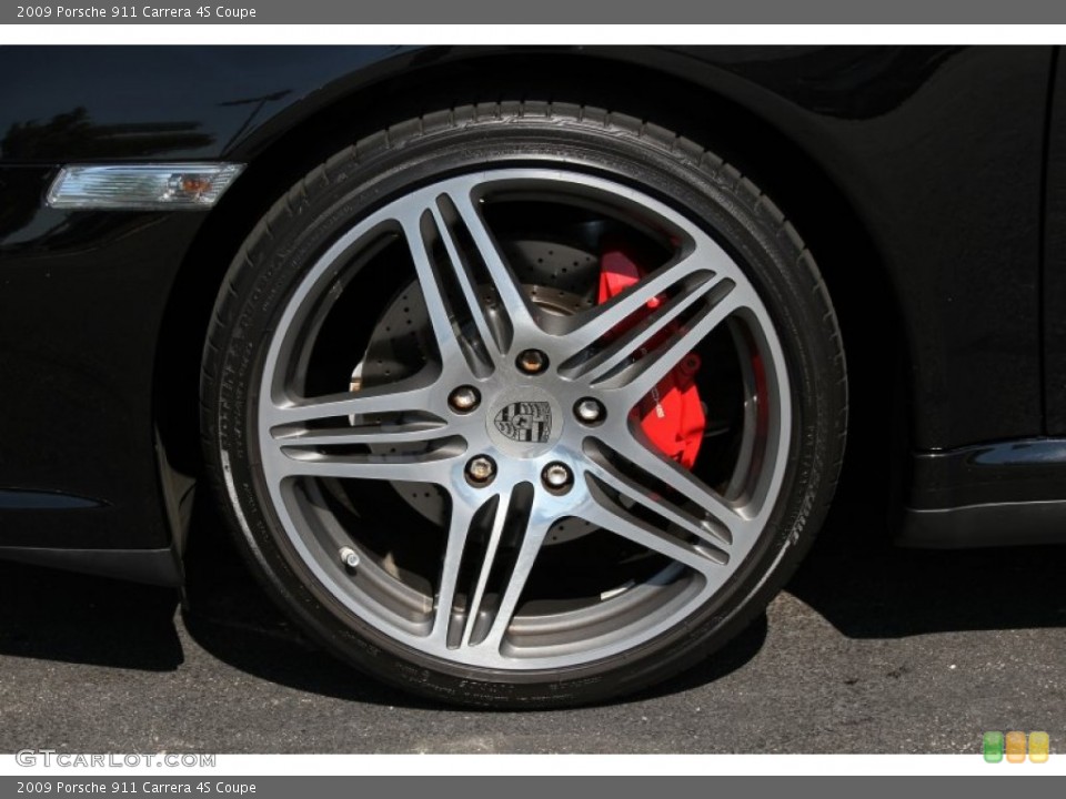 2009 Porsche 911 Carrera 4S Coupe Wheel and Tire Photo #66416935