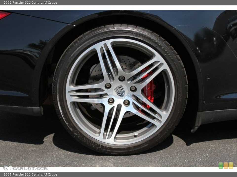 2009 Porsche 911 Carrera 4S Coupe Wheel and Tire Photo #66416941
