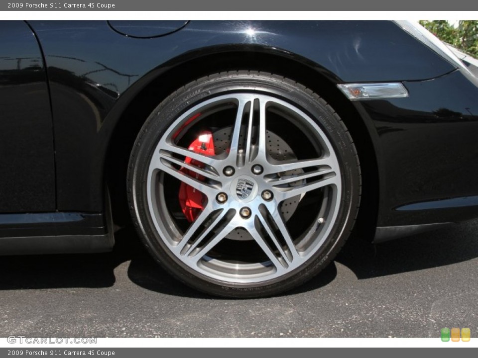 2009 Porsche 911 Carrera 4S Coupe Wheel and Tire Photo #66416947