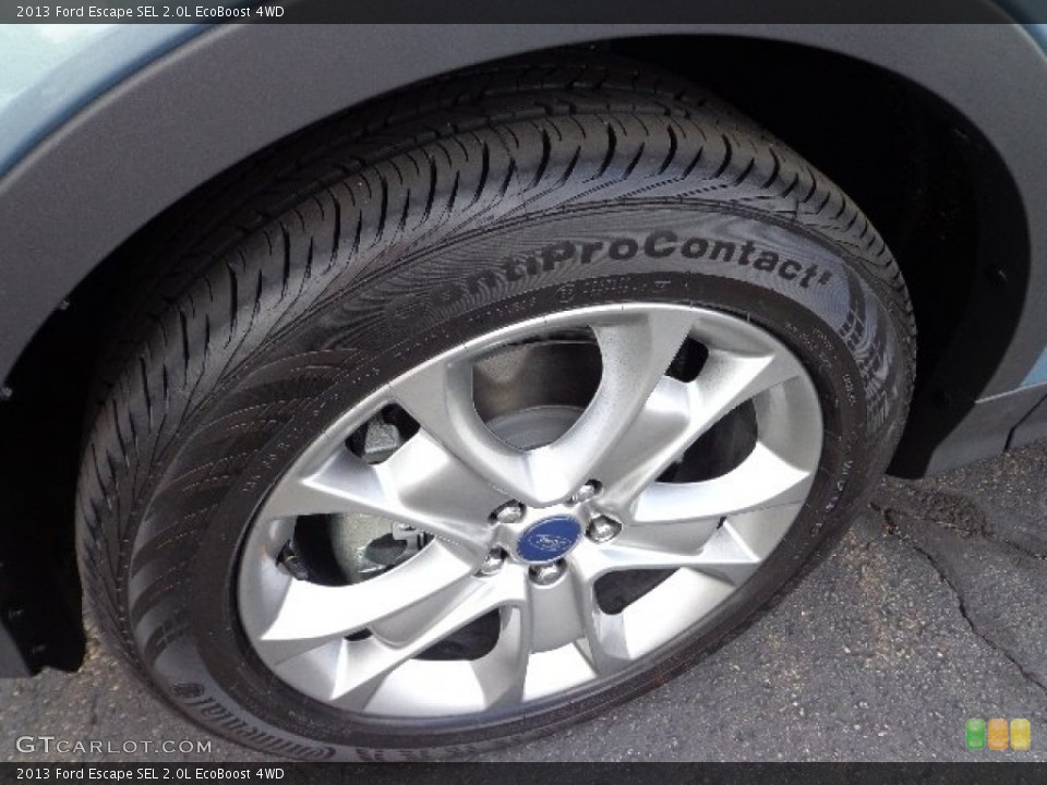 2013 Ford Escape SEL 2.0L EcoBoost 4WD Wheel and Tire Photo #66418363