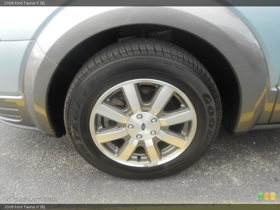 2008 Ford Taurus X SEL Wheel and Tire Photo #66419425