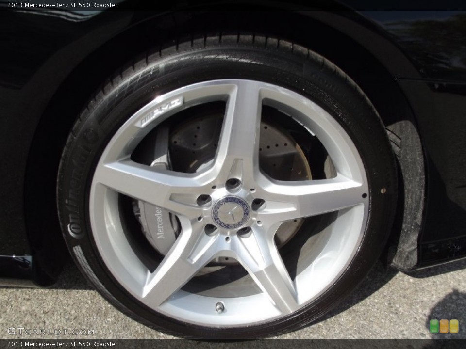 2013 Mercedes-Benz SL 550 Roadster Wheel and Tire Photo #66428681