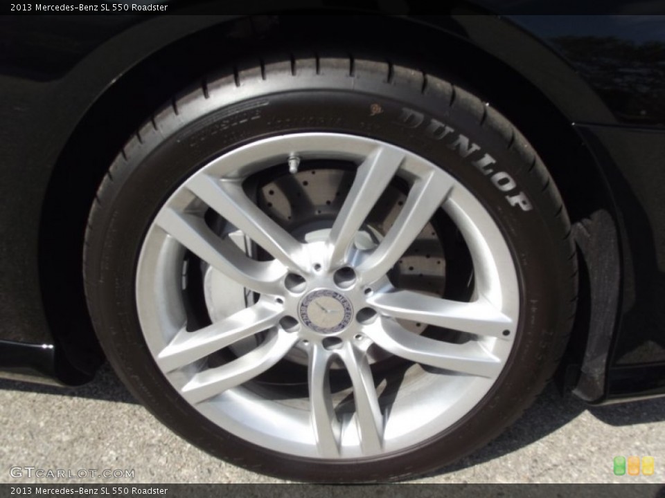 2013 Mercedes-Benz SL 550 Roadster Wheel and Tire Photo #66428755