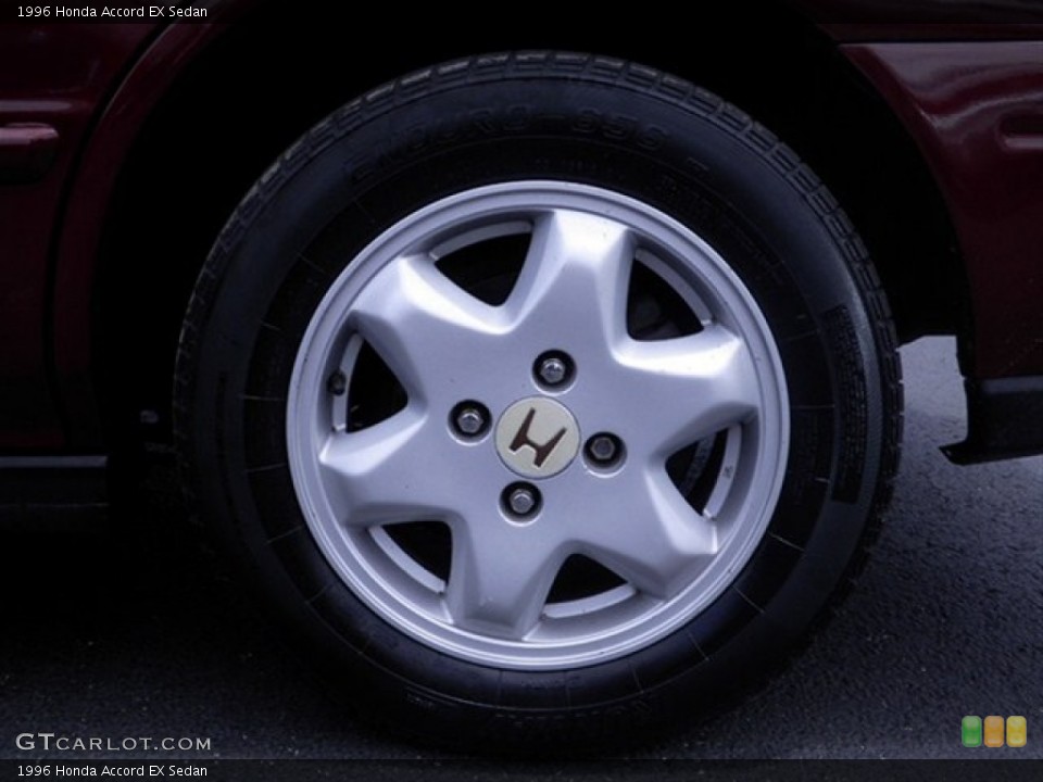 1996 Honda Accord EX Sedan Wheel and Tire Photo #66434624