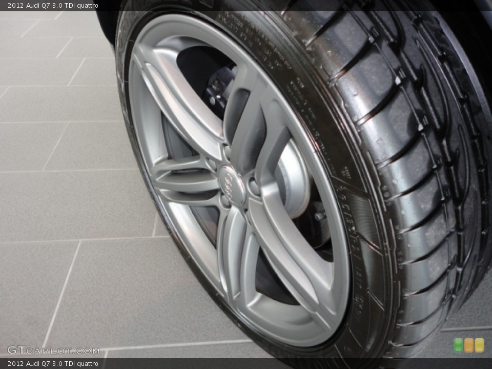 2012 Audi Q7 3.0 TDI quattro Wheel and Tire Photo #66435863