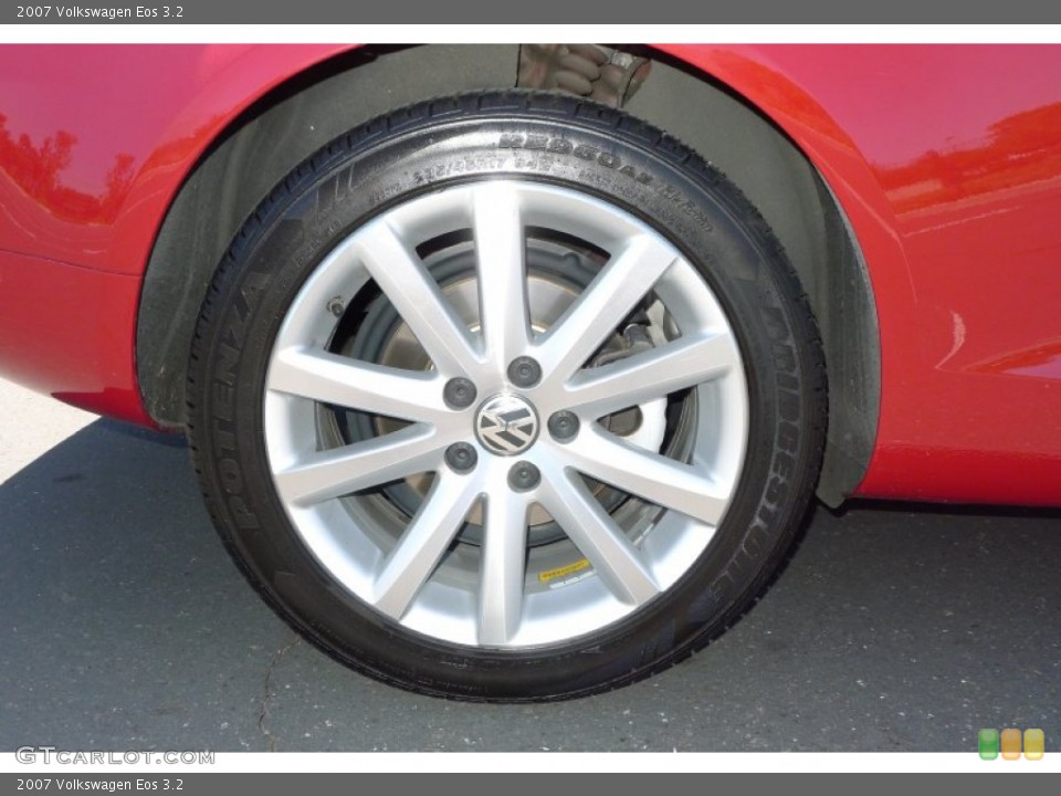 2007 Volkswagen Eos 3.2 Wheel and Tire Photo #66445497