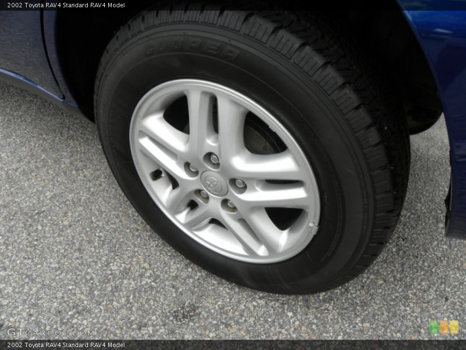 2002 Toyota RAV4  Wheel and Tire Photo #66458100
